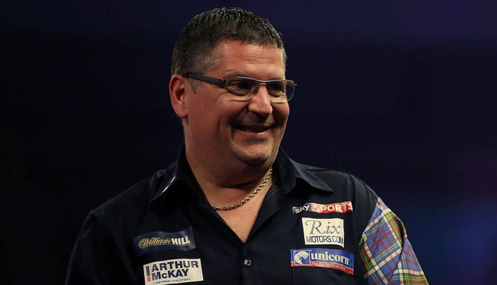 Gary Anderson wins the PDC Players Championship Finals 2014